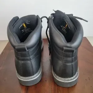 Eurostar Men Steel Toe Leather Black Working Boots U.S Size 7.5M Eurostar | Shoes | Eurostar Men Steel Toe Leather Black  main image 3